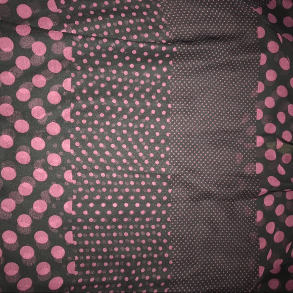 Purple polka dot blouse - Picture 2 of 5